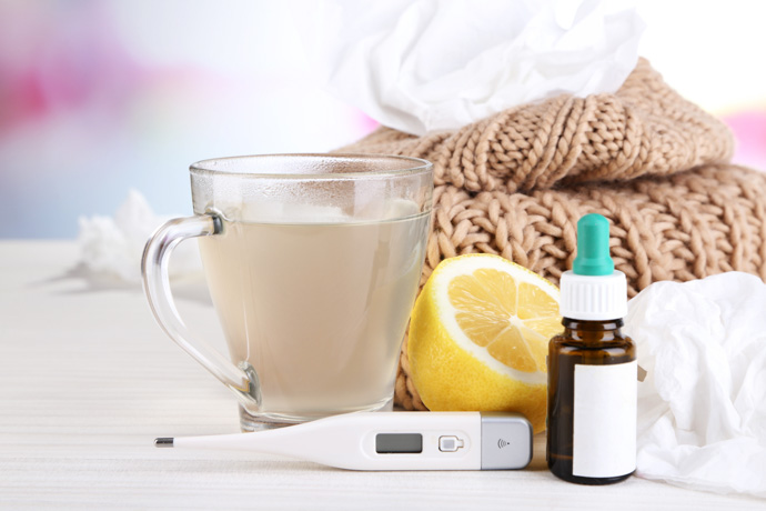 Ejemplos de cómo prevenir la gripe de forma casera.