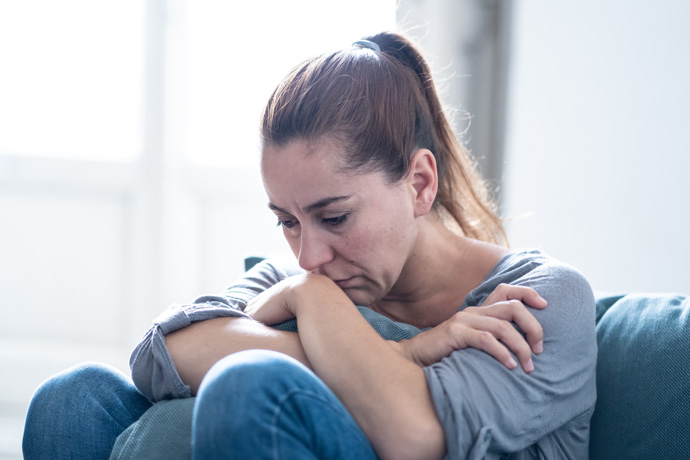 La sensación de agotamiento como uno de los síntomas del estrés.