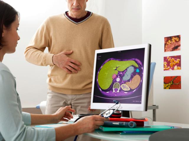 Rpueba de diagnóstico a un paciente con transaminasas altas