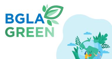 Logo de BGLA green