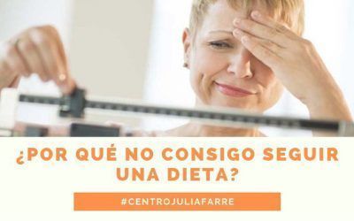 ¿Por qué no consigo seguir una dieta?