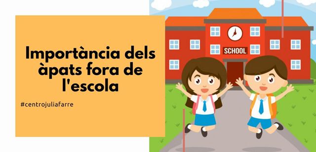 apats fora del menjador escolar