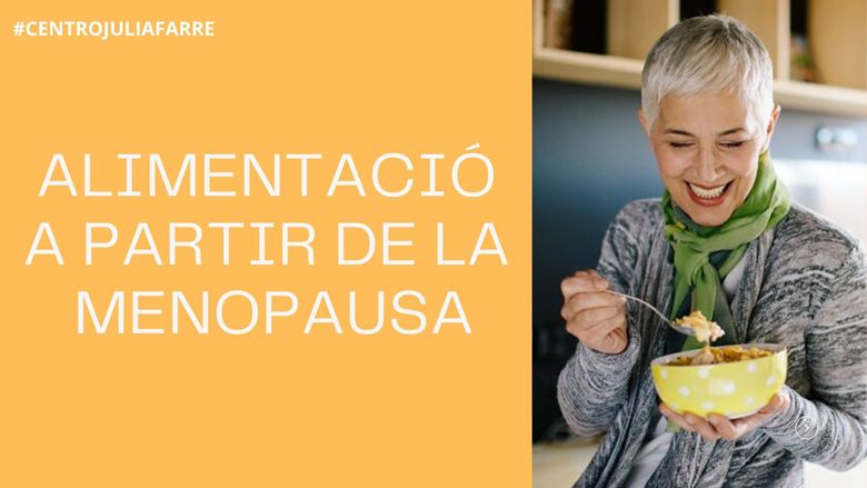 dieta en la menopausa